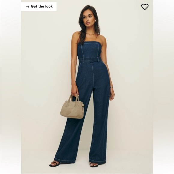 Reformation Pants - Reformation Blue Denim Jeans